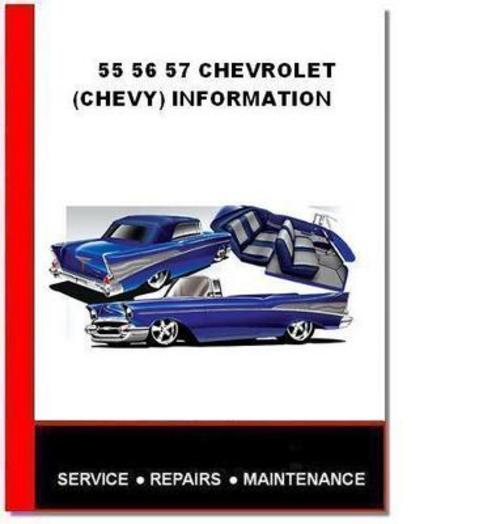 Product picture 55 56 57 CHEVROLET FULL INFOMATION ASSEMBLY MANUALS