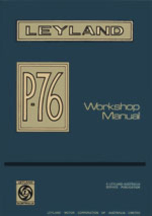 Product picture Leyland P76 1973-1975 Workshop Repair Manual