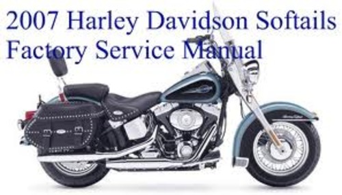 Product picture HARLEY DAVIDSON 2007 SOFTAIL SERVICE MANUAL